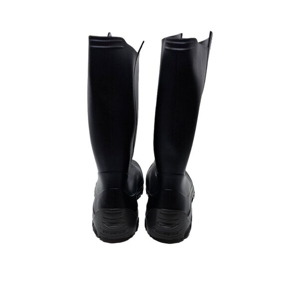 Unisex Adult Solognac Size US 9/10 EU 43/44 Waterproof Black Rubber Boots VG+ - Picture 4 of 8